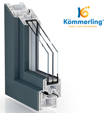 Kömmerling System 76 MD Alu-Clip Fensterbau Ulm