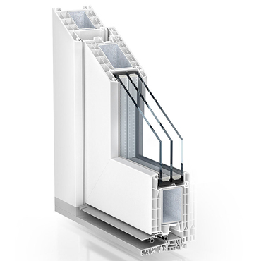 Kömmerling System 76 AD innen Fensterbau Ulm Kömmerling System 76 AD innen Fensterbau Ulm
