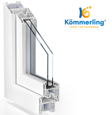 Kunststofffenster Zweifachverglassung Kömmerling 78 MD kaufen bei FN Fensterbau Ulm